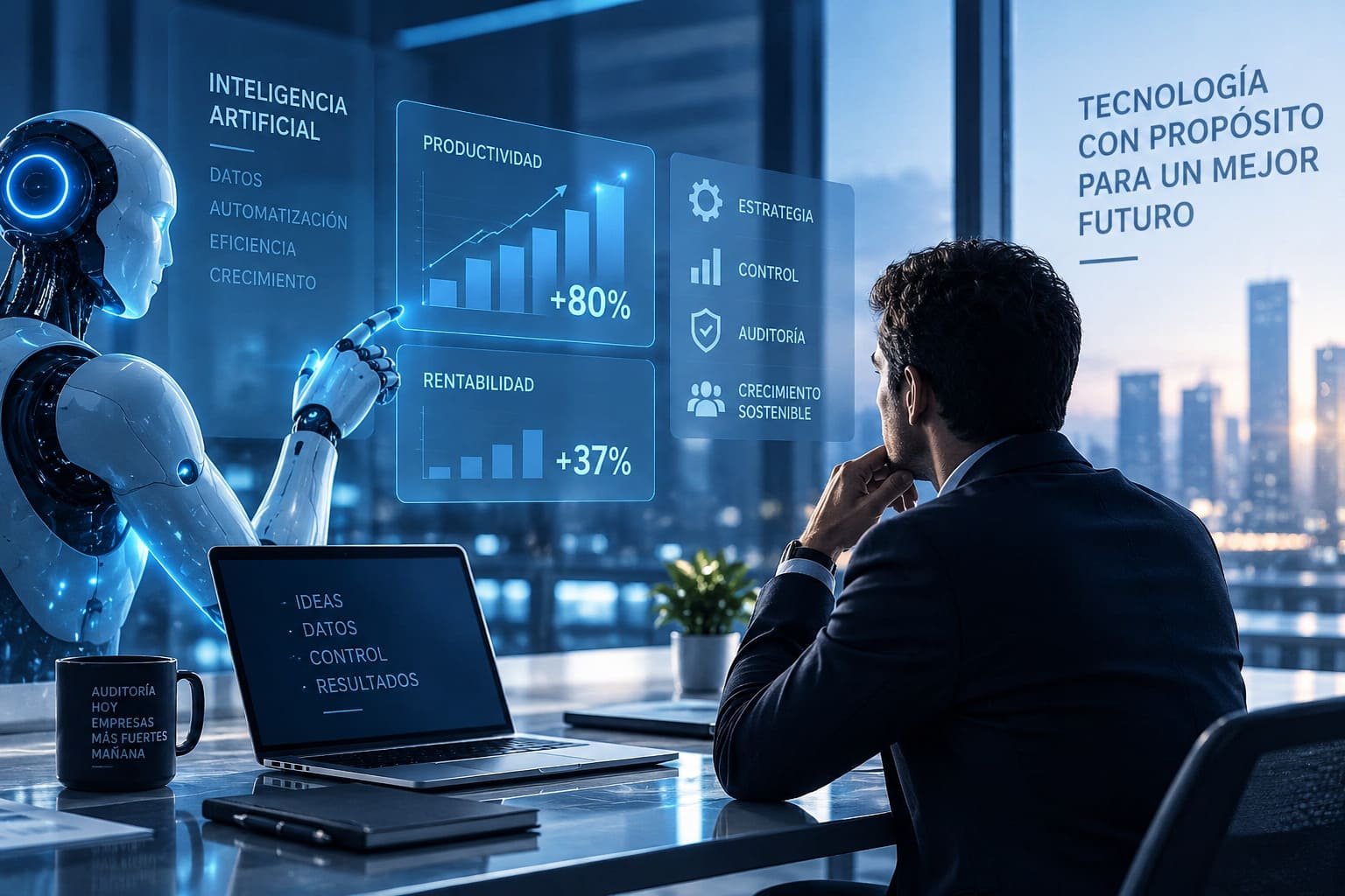 Inteligencia artificial, rentabilidad, control y auditoría empresarial